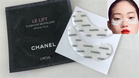 chanel le lift eye patches uk|chanel eye revitalizer.